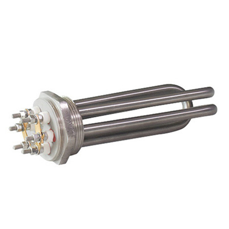 Annai Electric Flange Fluid Tubular Boiler Heaters Submerged Inch Thread Tank Water Heating Element With Temperature Control