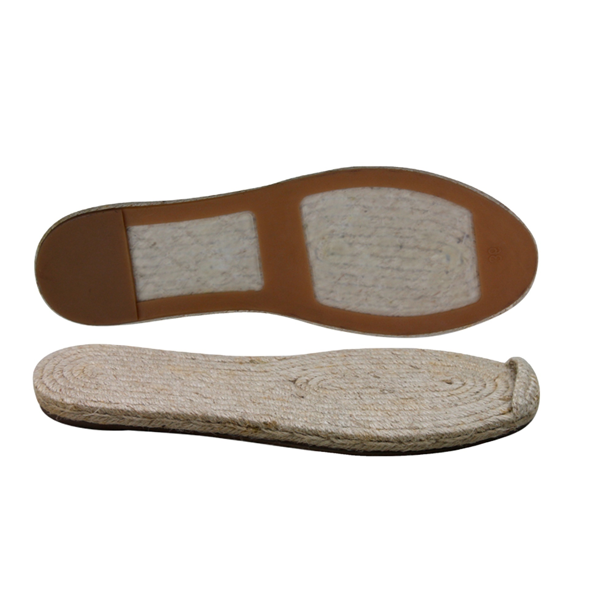 natural color jute sole women espadrille jute shoe sole