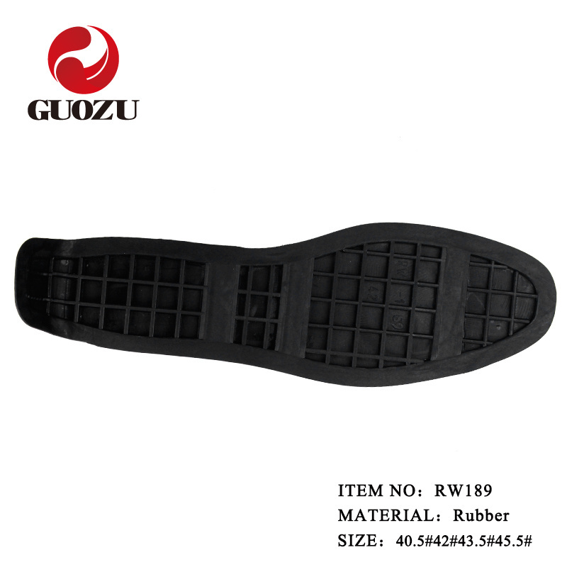 Men moccasin shoe sole driving shoes sole rubber outsole