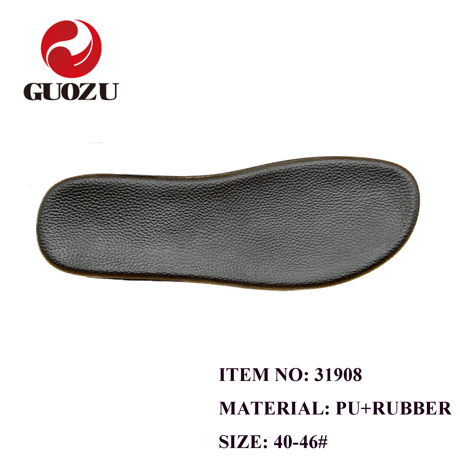 Hot selling PU TPU Sole Double Casual Sandal Sole Popular Sole in Arab for Men Shoes Making