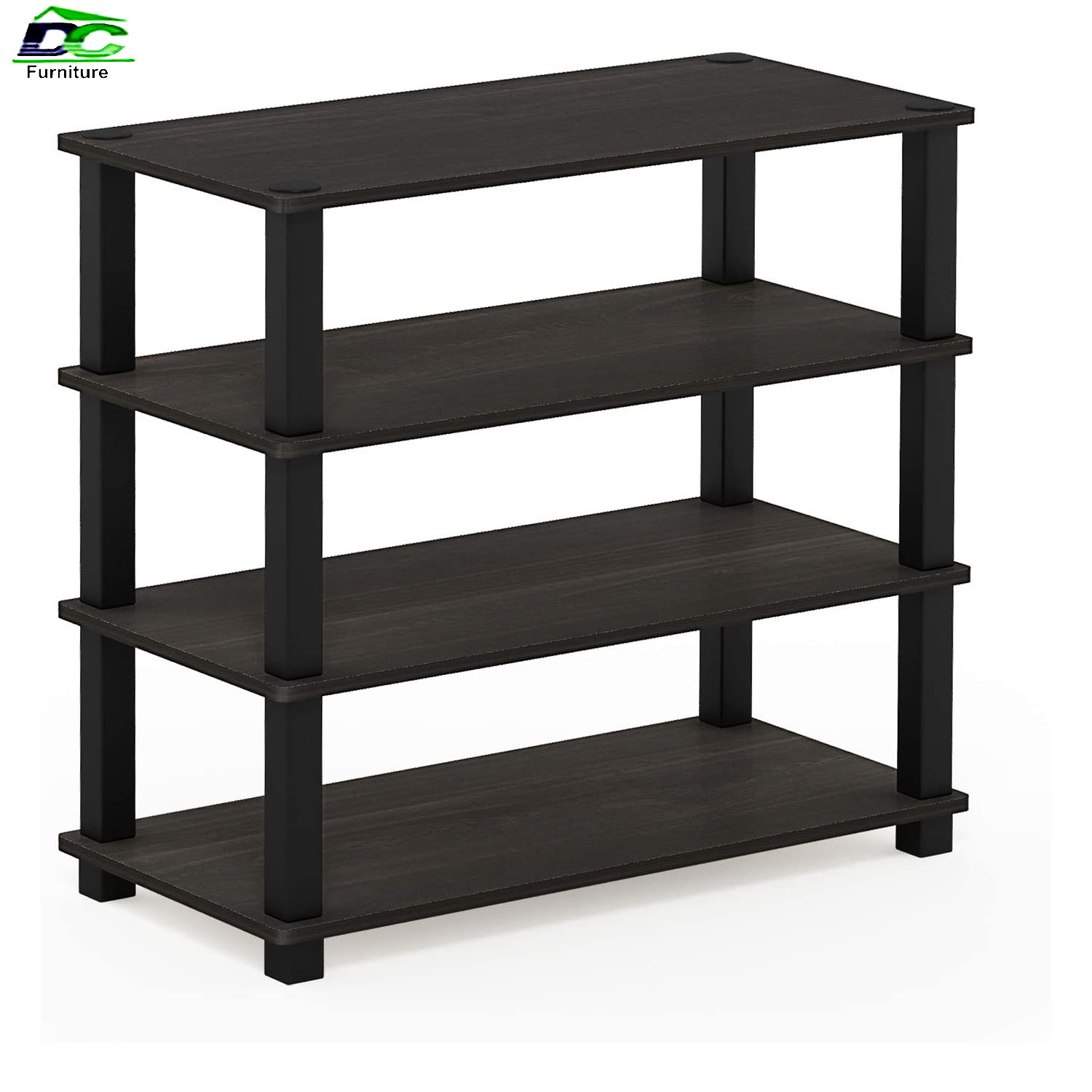 Industrial Wooden Metal Frame Shoe Storage Rack Cabinet Living Room Laundry Furniture Organizer Storage Racks