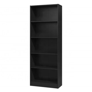 Dongcheng Modern Wooden 5-Tier Bookshelf Book Showcase Bookcase Storage Shelf Simply Home 5-Shelf Bookcase