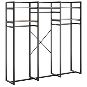 Clothing Rack Low Price Wall Clothes Hanger Coat Shelf Home Furniture Coat Shelf Rack Cloth Rack Stand Storage Display Shelves