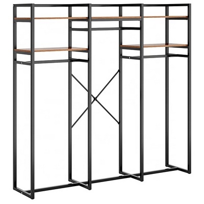 Clothing Rack Low Price Wall Clothes Hanger Coat Shelf Home Furniture Coat Shelf Rack Cloth Rack Stand Storage Display Shelves