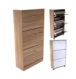 Wooden Shoe Storage Living Room Furniture Shoe Rack Cabinet