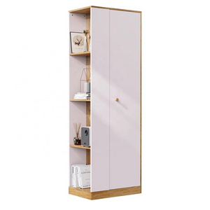 Modern Wardrobe Bedroom Armoire with Spacious and Versatile Efficient Storage White Floor Storage Cabinet with Hangers