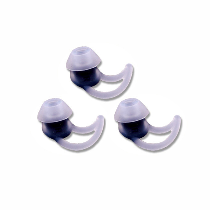 Customized high quality food grade silicone rubber wireless wired sports earphone ear hook