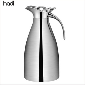 Restaurant hotel supplies arabic coffee dallah stainless steel hot water pot keep warmer vacuum water dispenser buffet