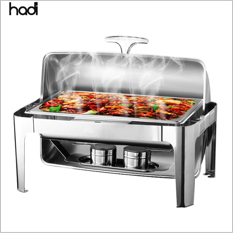 Catering materials and equipments food warmer banquet continental hotel chaffing dishes stainless steel