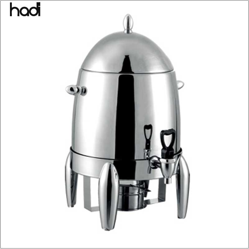 Arabic coffee jug commercial hot chocolate dispenser 13 liter luxury stainless steel juice dispenser commercial coffee urn gold