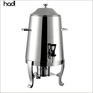 Guangzhou stainless steel milk dispenser big capacity hot chocolate coffee and tea dispenser commercial coffee dispenser urn