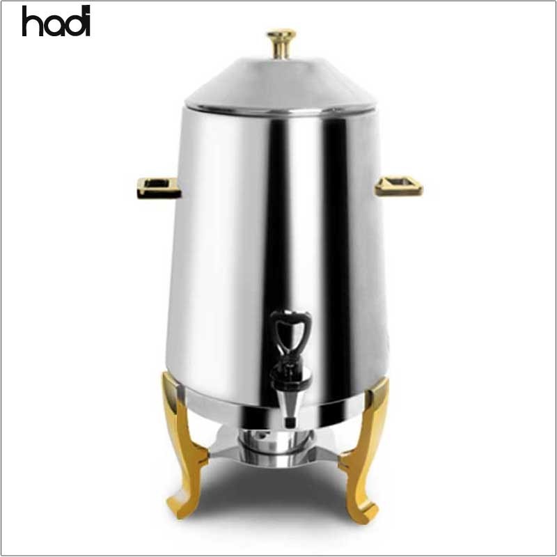 Guangzhou stainless steel milk dispenser big capacity hot chocolate coffee and tea dispenser commercial coffee dispenser urn