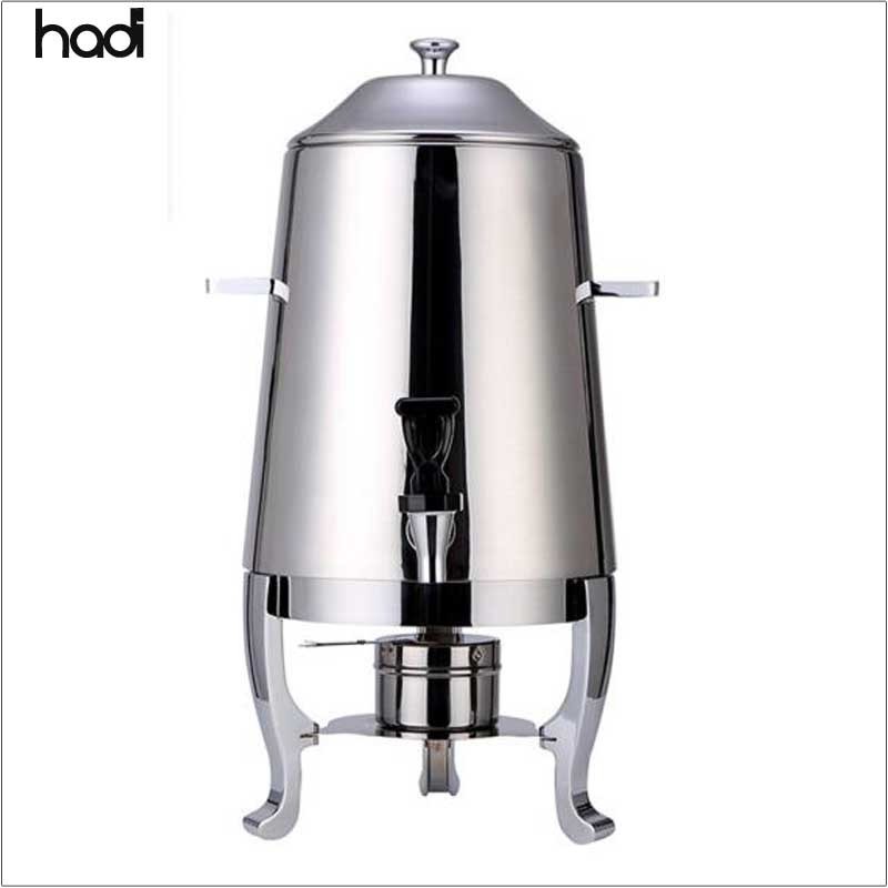 Arabic coffee jug commercial hot chocolate dispenser 13 liter luxury stainless steel juice dispenser commercial coffee urn gold