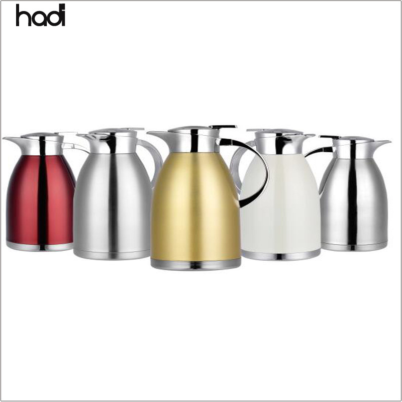 HD buffet equipment catering commercial buffet water jup stainless steel water pot silver turkish arabic coffee pot with warmer