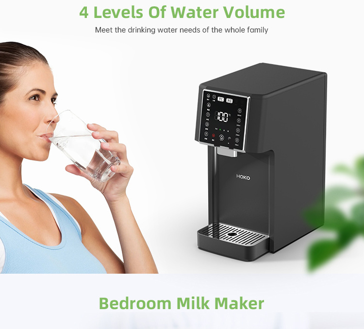 Convenient Desktop Tankless Reverse Osmosis (RO) Purifier for Household Use as Water Dispenser