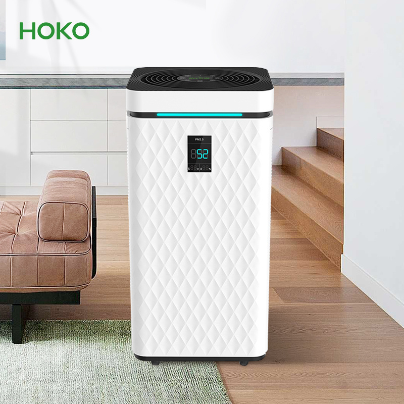 Oem Portable Home Large Air Cleaner  Room Wifi Hepa Smart Air Purifiers Air Purification