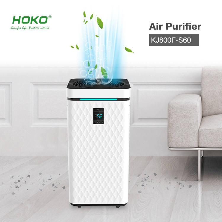 HOKO Smart Home KJ800 HEPA H14 H11 H13 Air purifier Wifi Air Purifier with HEPA filter activated carbon filter Air Purifier