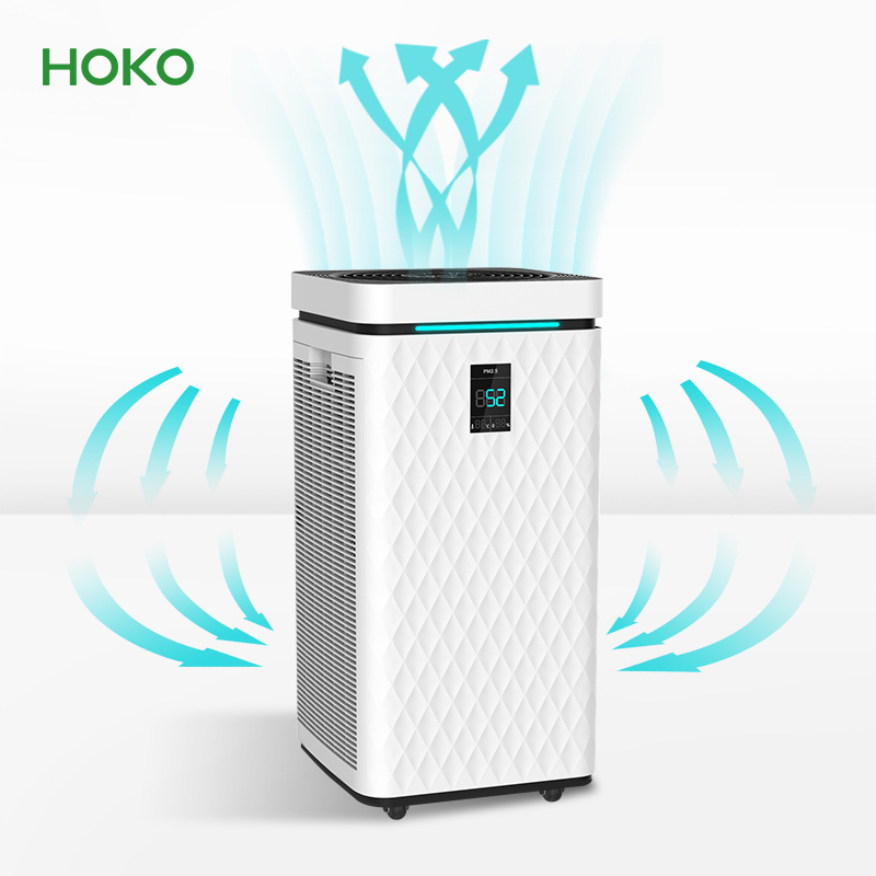 Oem Portable Home Large Air Cleaner  Room Wifi Hepa Smart Air Purifiers Air Purification