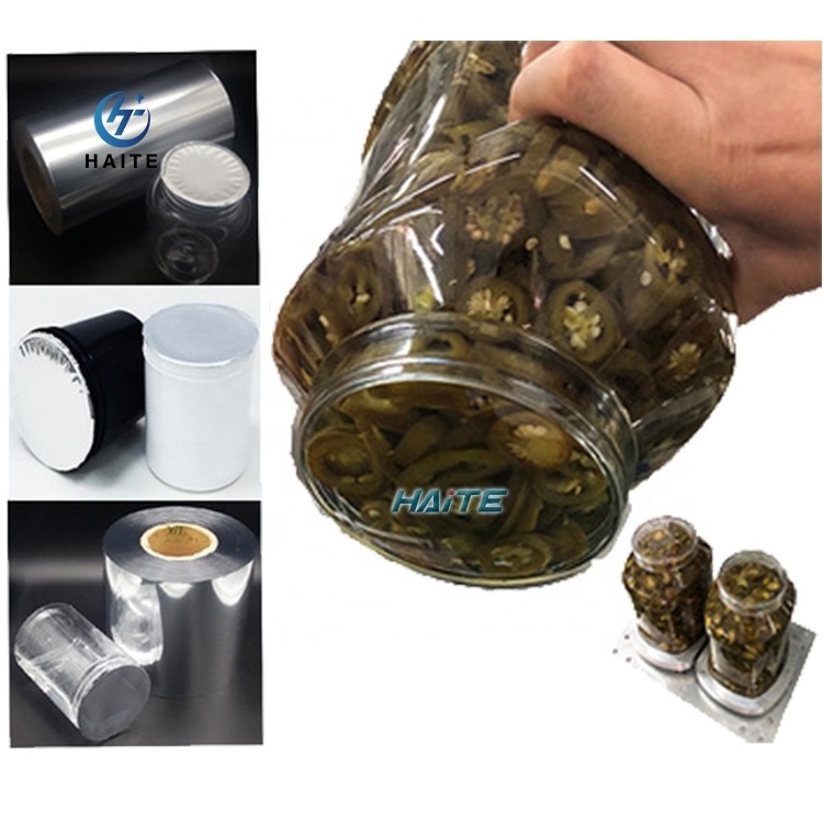 Automatico Folha de AlumInio Sealing Equipment Cup Mental Bottles Sealing Machines Device Technical Support