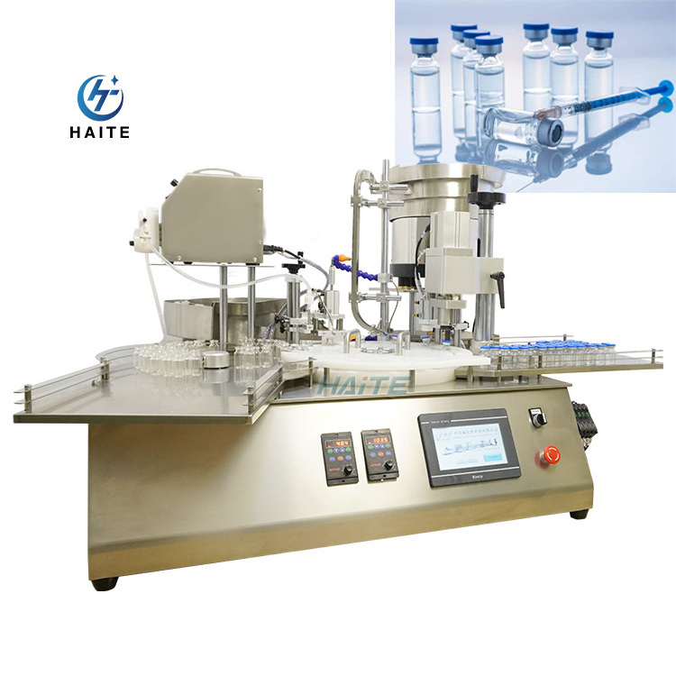 Automatic 5ml 10ml Eye Drop Bottle Filling Capping And Labeling Machine Chubby Gorilla Bottle Filling Line