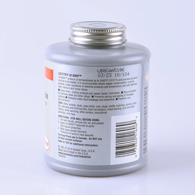 Loctites Henkel LB8009 8150 Silver based high temperature Anti-bite mixture 8023 thread anti-lock lubricant