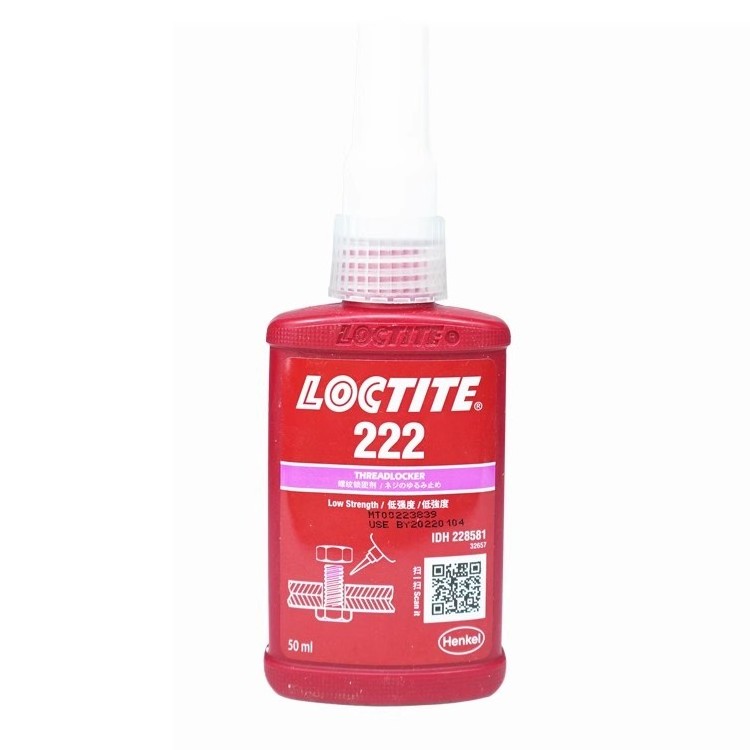 Henkel Loctites 222 Screw Glue 50ml thread locking agent Anaerobic glue fasteners and loosens removable