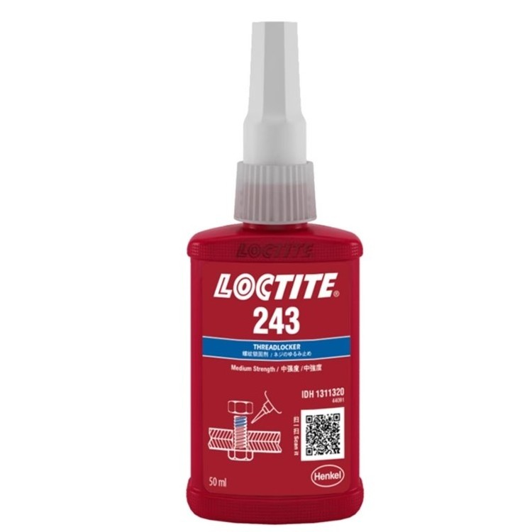 German Loctites Henkel Glue 243 Screw adhesive fastening 263 high temperature resistant anaerobic adhesive 222 271 272 adhesive