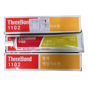 Japan ThreeBond 1102 Gasket adhesive oil and water resistant yellow non-drying sealant