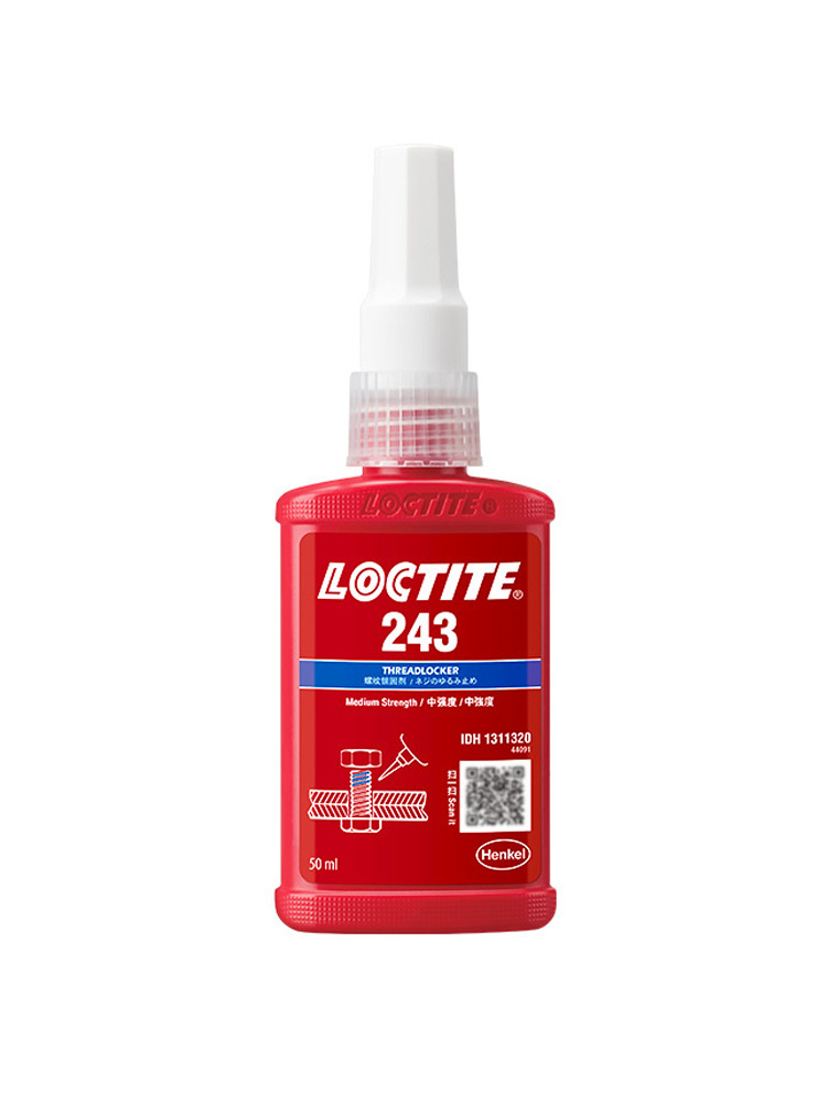 German Loctites Henkel Glue 243 Screw adhesive fastening 263 high temperature resistant anaerobic adhesive 222 271 272 adhesive