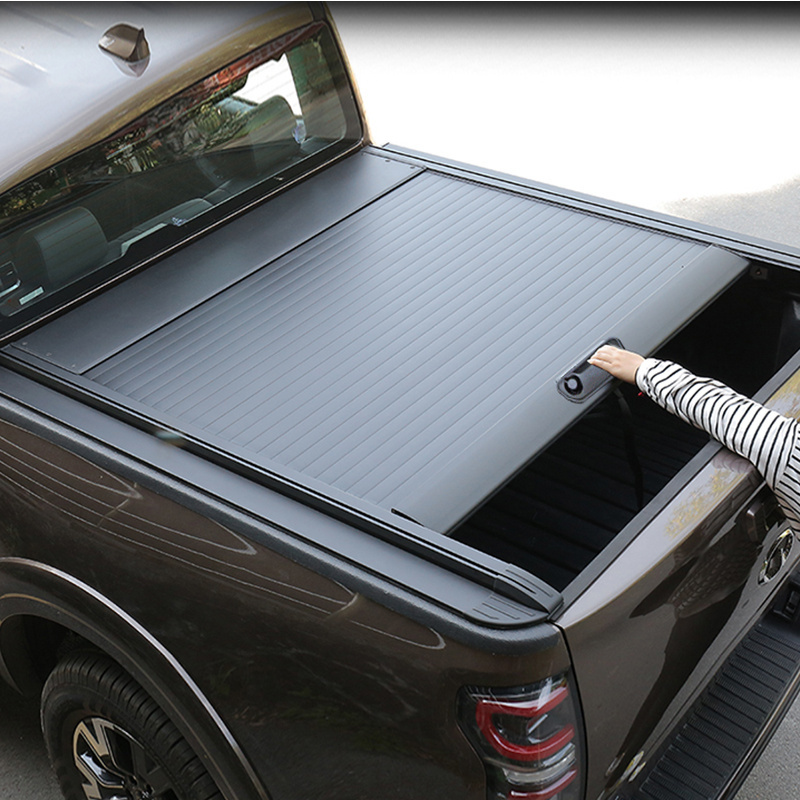 With Single Lock  Pick Up Bed Tonneau Cover retractable truck bed cover for Dodge Ram 1500 GMC Sierra 2020 2022