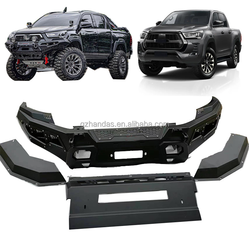 4WD 4x4 Steel Auto Car Front Bumper Guard Bull Bar for Pick up Truck car L200 Ranger F-150 Hilux Revo Vigo D-MAX 2022 2023