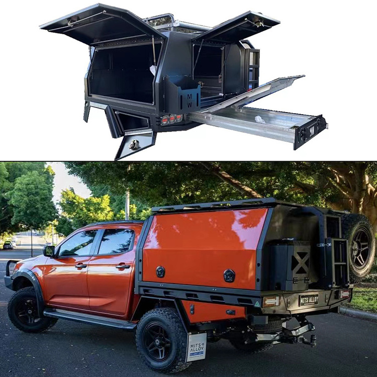 Factory Direct Sale Customized 4x4 Pickup Truck Camping Travel Camper Home Pickup Truck Camper For car NP300