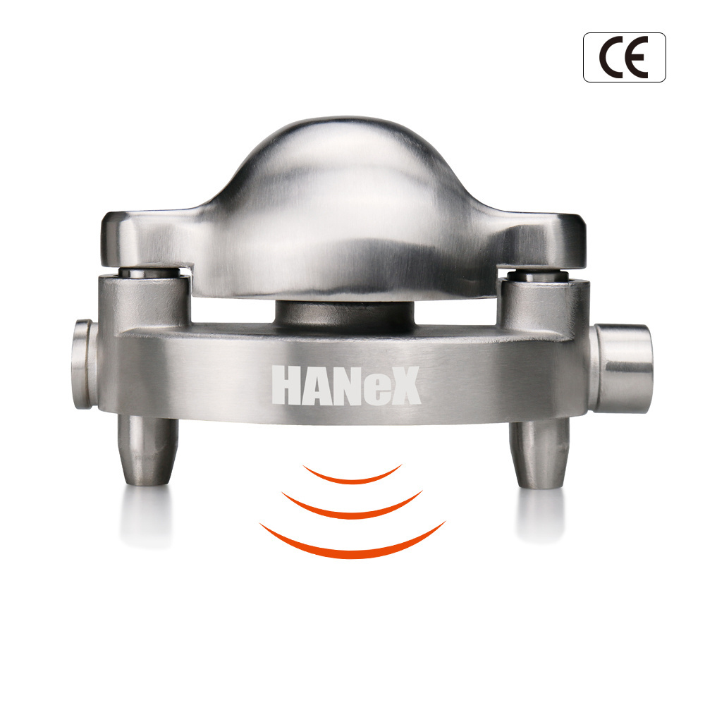 120dB Alarm Trailer Lock HBIF-94 Unique Stainless Steel Helmet Design Trailer Coupler Lock Tongue Trailer Lock