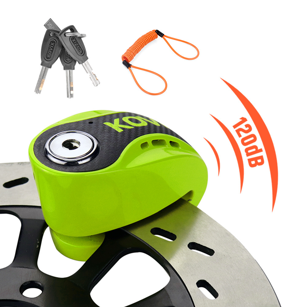 Kovix Motorcycle Disc Lock With Alarm Security Disc Lock Motorcycle Disc Lock In Bike