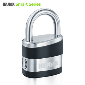 Smart 120dB Alarmed Padlock Tuya Platform Lock Status Monitoring (Wi-Fi Gateway Included) Alarmed Padlock Set