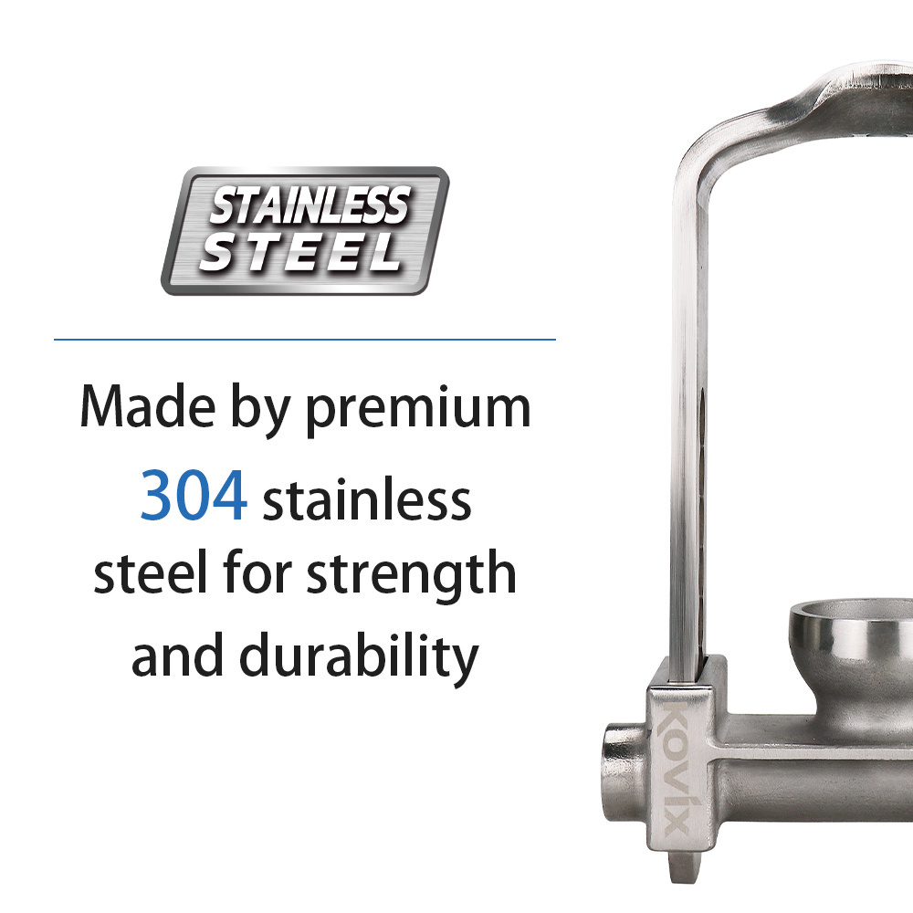 Kovix Rust-Proof U-Shaped Trailer Lock Is Durable and Rust-Proof Stainless Steel to Adapt to Harsh Environments