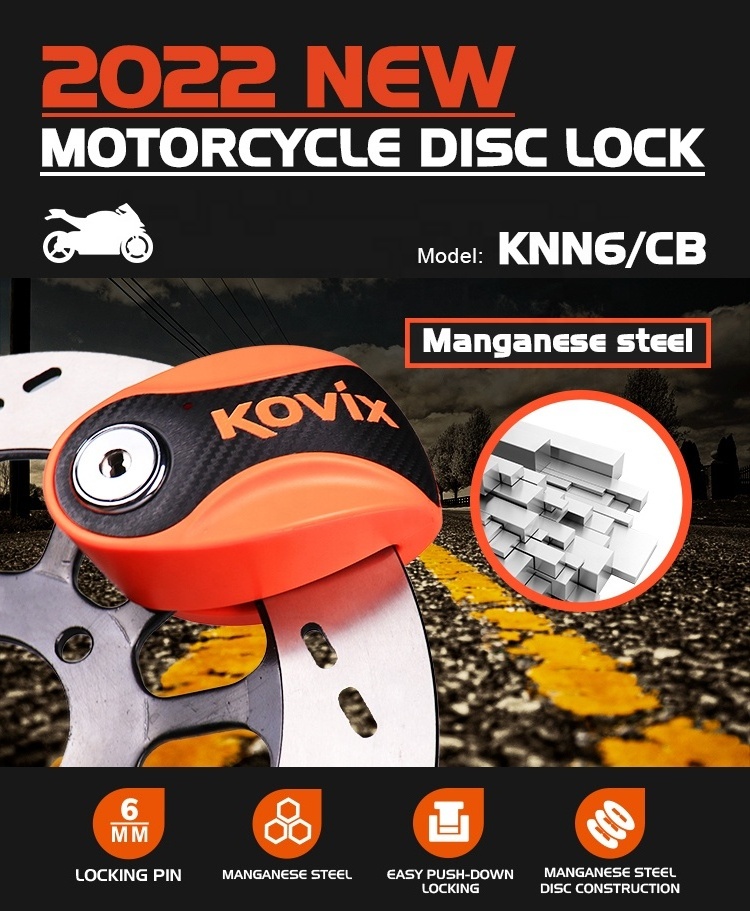 Kovix Disc Lock OEM Electric Bicycle Disc Break Lock Rust Preventing Electric Scooter Lock