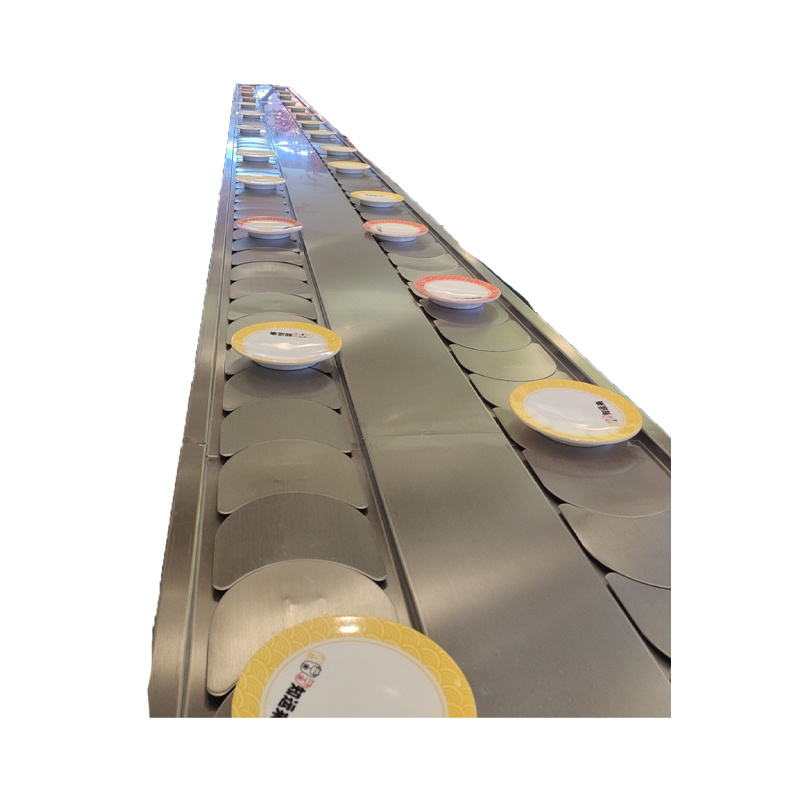 Hangdi Customized Stainless Steel Rotating Sushi Conveyor Belt For Restaurant