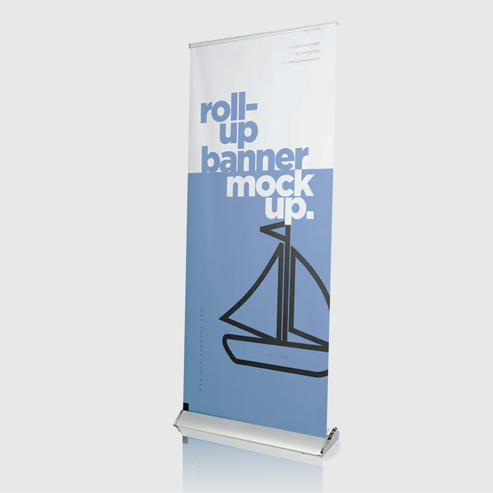 Trade show exhibition activities aluminum portable stand  pull up banner screen heavy duty teardrop roll up stand for promotion