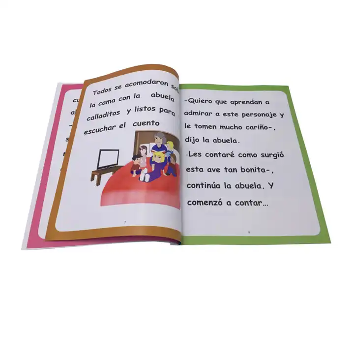 Hot selling personalized children's books softcover printing service