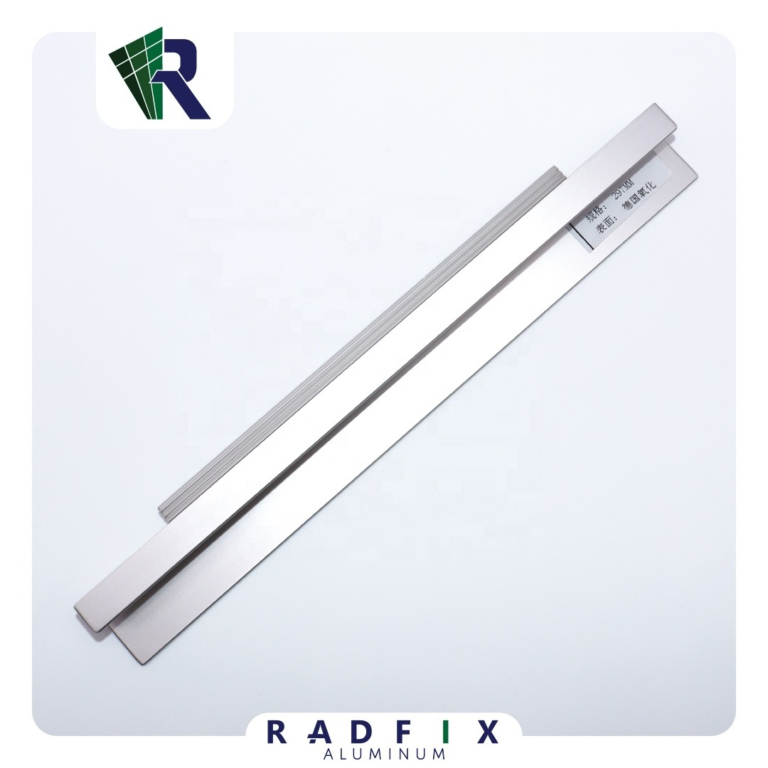 Silver Matt Kitchen Cabinet Hidden Handle Pull Handle Aluminium Profile Aluminum Furniture Handle & Knob Aluminum Alloy White