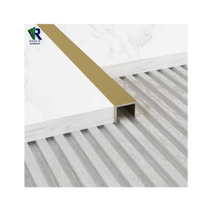 Radfix Aluminum Decoration Floor Ceramic Tile Trim For furniture Floor Wall Carpet 6063 T5  Aluminum Profile For Decoration