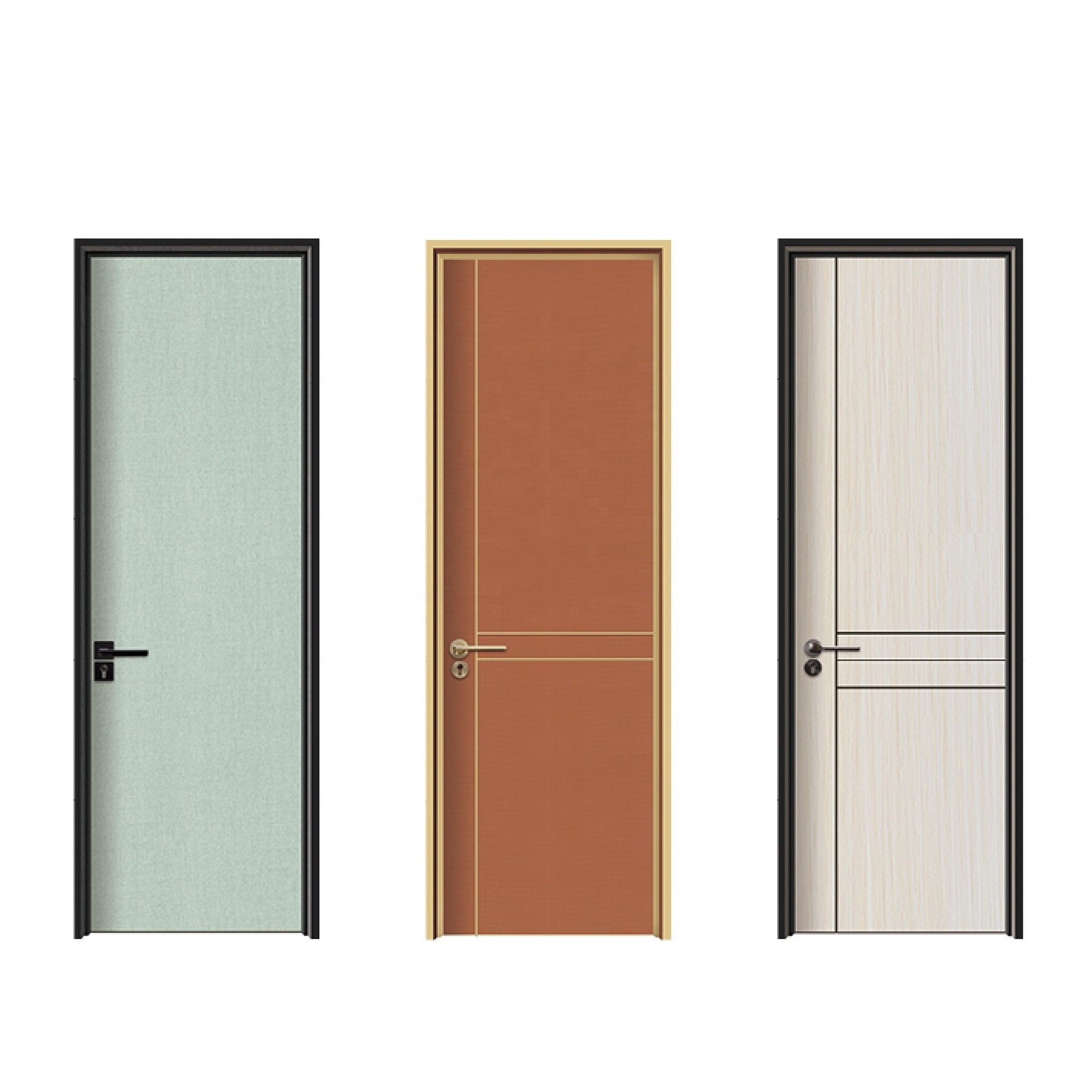 Hot Sale Modern Interior Doors For Bedroom Soundproof Waterproof Bathroom Door