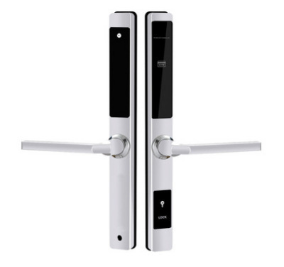 Outdoor Waterproof RFID Card Access Door Lock Electronic Aluminum Smart Door Lock with Hotel Door Lock Software