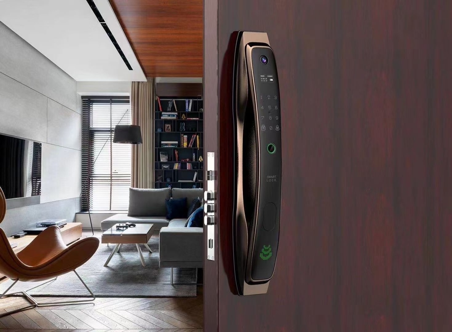 High Security Face Recognition Smart Door Lock, Smart Fingerprint door lock, Smart Door Lock Camera