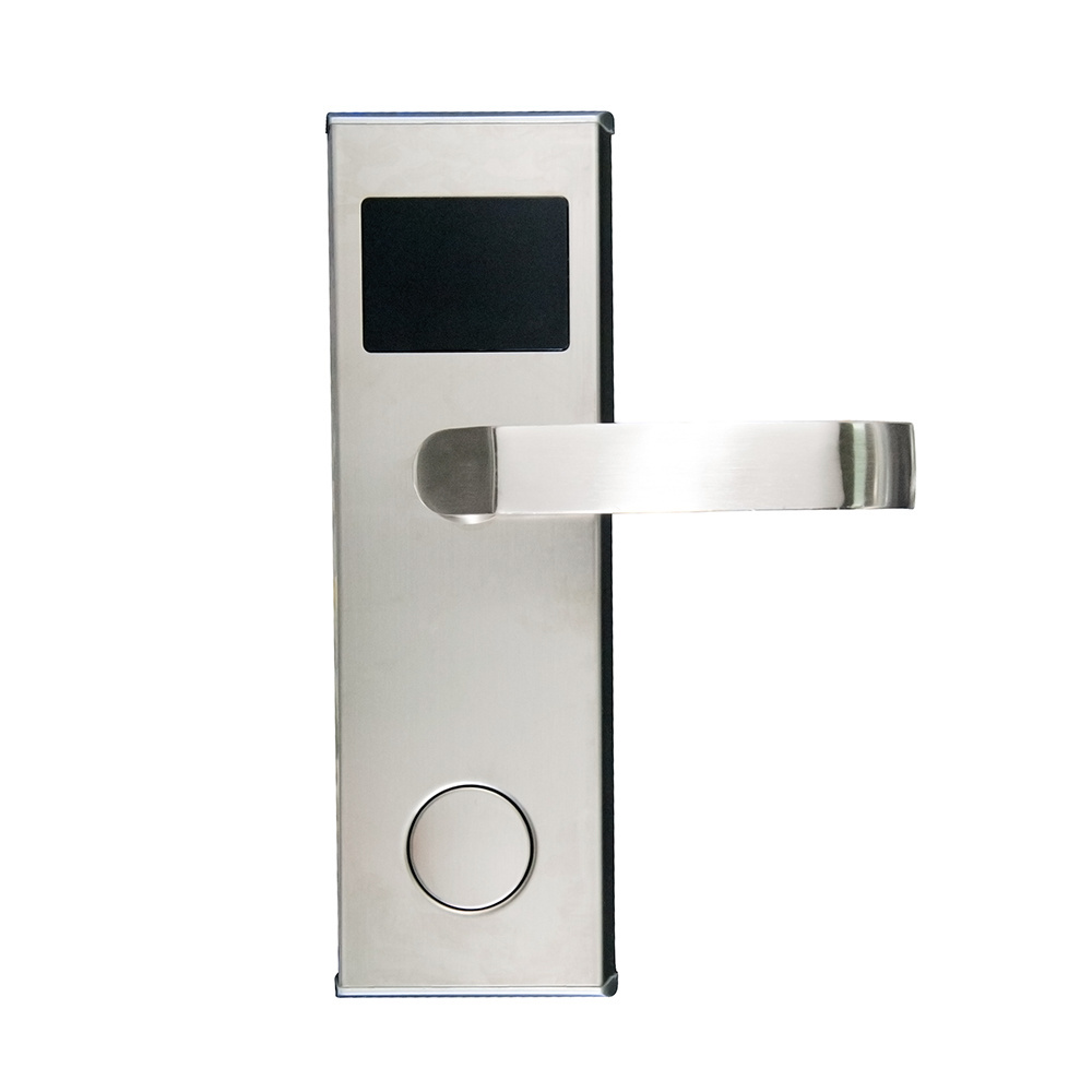 Wholesale RFID Magnetic Key Card Hotel Electric Automatic Door Lock with Free System