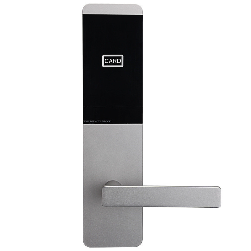 Best Security Popular Electronic Lock Keyless Swipe  RFID Key Card Entry Door Lock  with Free Hotel Lock Software