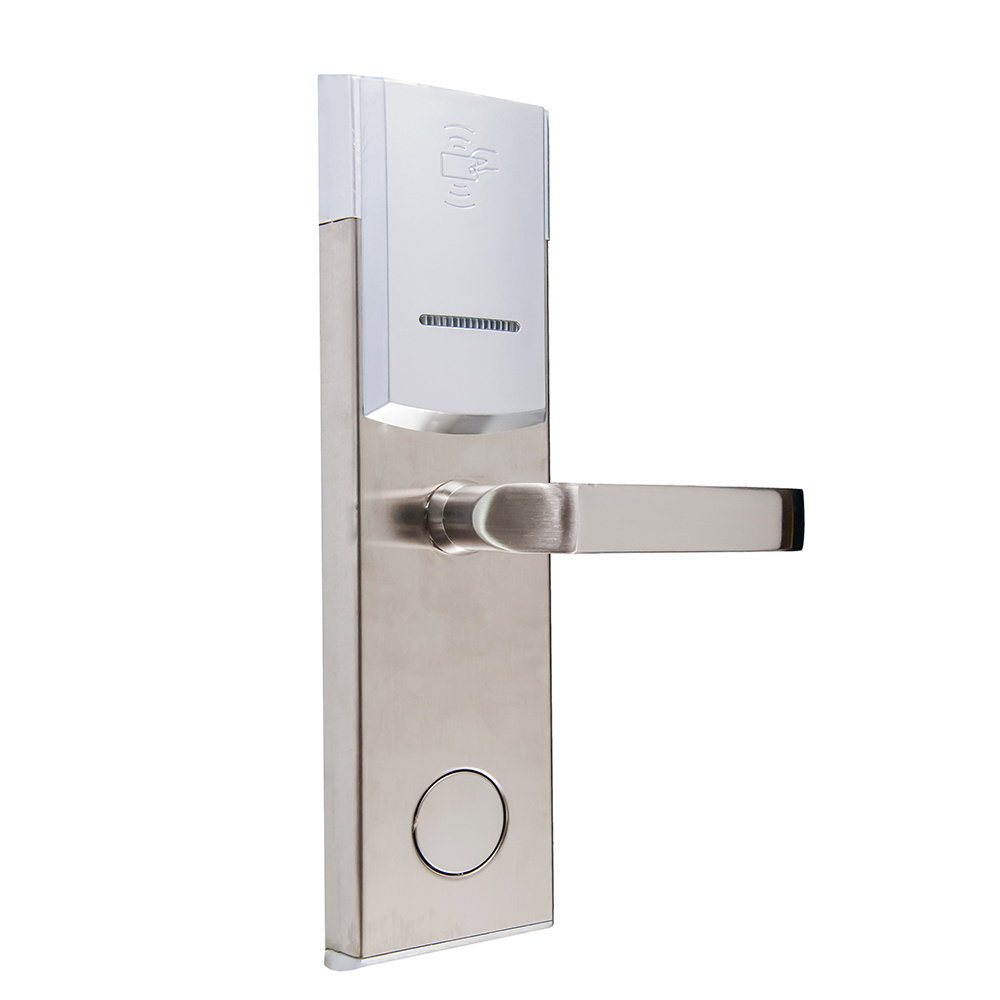 Best Security Popular Electronic Keyless Swipe Key Card RFID Hotel Door Lock with Management Software