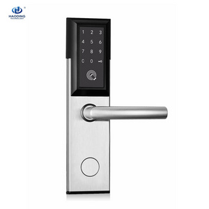 Stainless steel 304 touch screen keypad passcode digital app blue tooth hotel door lock smart rfid euro locks