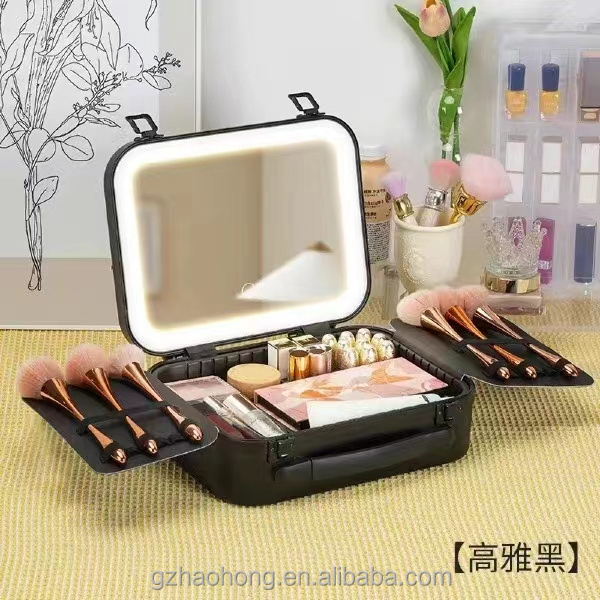 Travel Beauty Suitcase Organizer Box Vanity Storage Makeup Case Professional PC Wholesale Price New Cosmetic Bags & Cases Cover